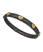 Athena Designs Hammered Stone Bangle